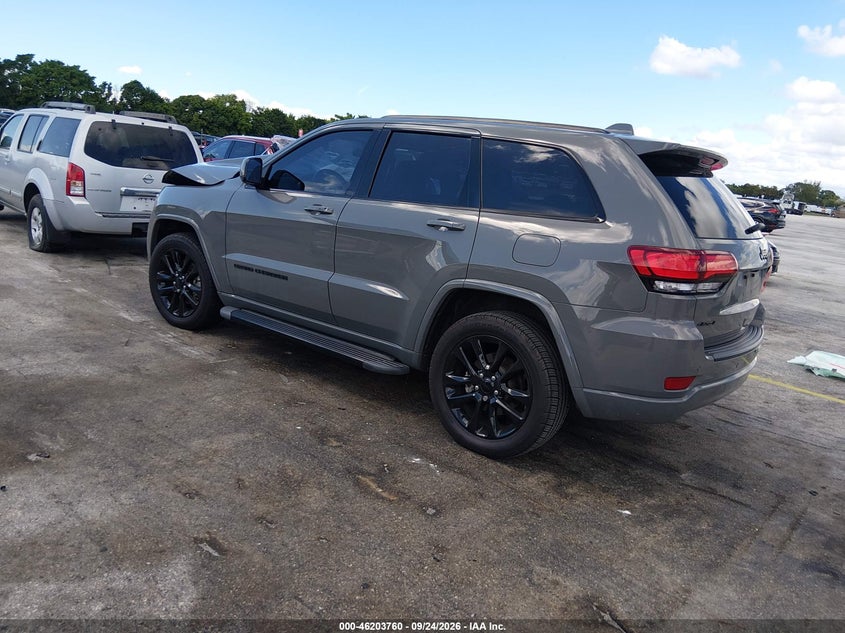 Vin: 1c4rjfag7mc704462, lot: 46703672, jeep grand cherokee laredo x 4x4 20213