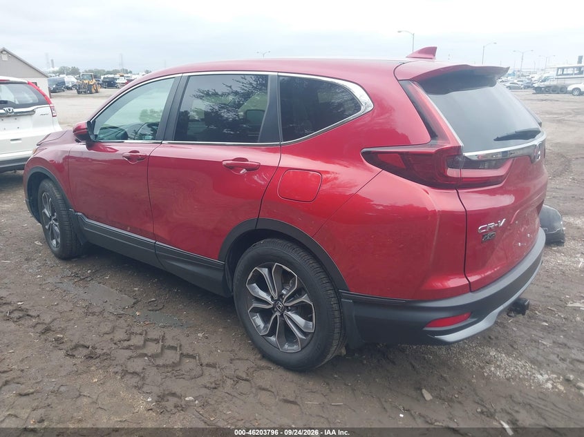 Vin: 2hkrw2h54mh669852, lot: 46703708, honda cr-v awd ex 20213
