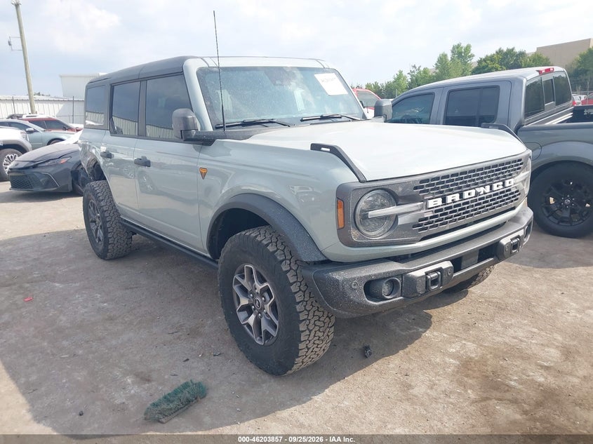Vin: 1fmee5dp7plc07002, lot: 46703769, ford bronco badlands 20231