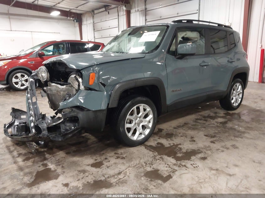 2018 Jeep Renegade, Удар спереди, IAAI, VIN ZACCJBBB5JPJ45175 — фото 2