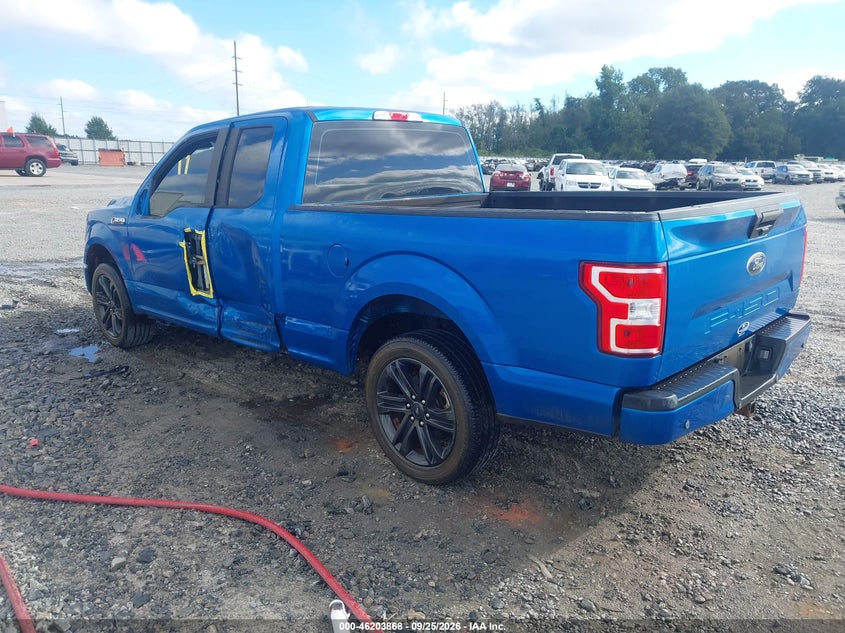 Vin: 1ftex1cb4kkc82641, lot: 46703780, ford f-150 xl 20193