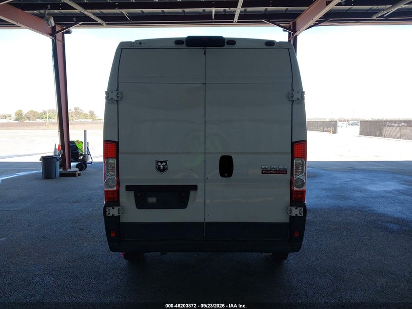 RAM PROMASTER 2021 VIN 3C6LRVDG0ME500249