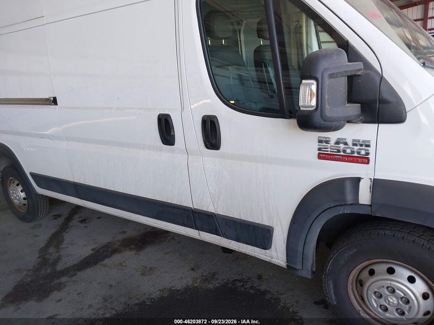 RAM PROMASTER 2021 VIN 3C6LRVDG0ME500249