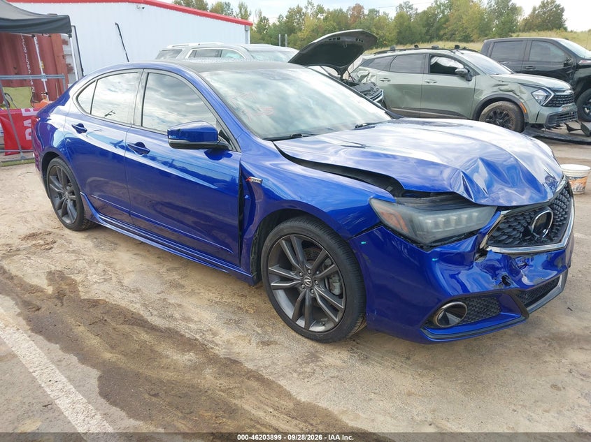 Vin: 19uub2f64ja007971, lot: 46703811, acura tlx tech   a-spec pkgs 20181