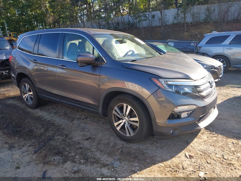 Vin: 5fnyf6h54jb062413, lot: 46703851, honda pilot ex-l 2018 img_1