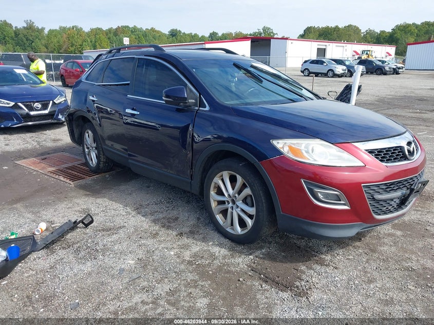 Vin: jm3tb3dv5c0363596, lot: 46703856, mazda cx-9 grand touring 2012 img_1
