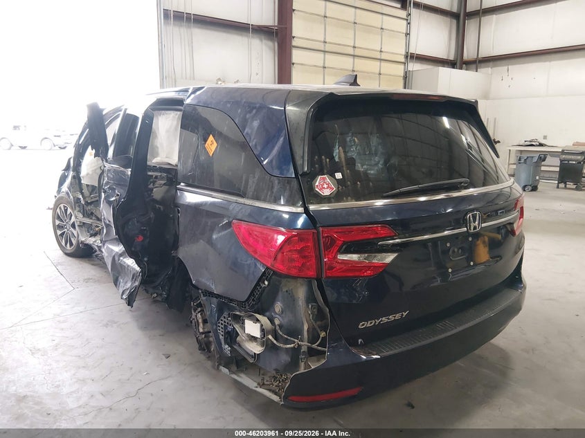 Vin: 5fnrl6h71nb042706, lot: 46703873, honda odyssey ex-l 20223