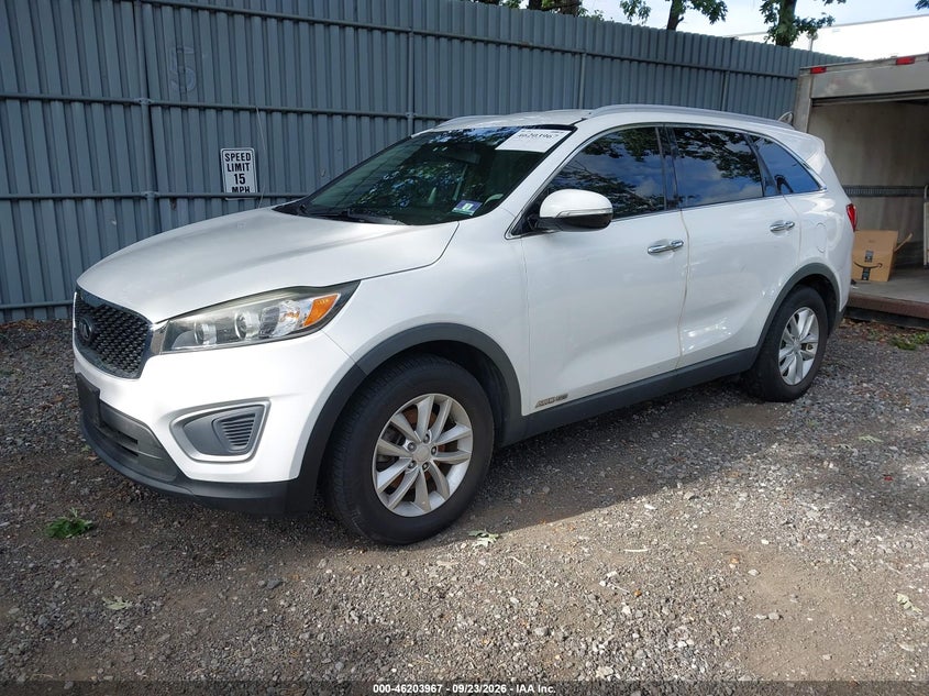 Vin: 5xypgda52hg280666, lot: 46703879, kia sorento 3.3l lx 20172