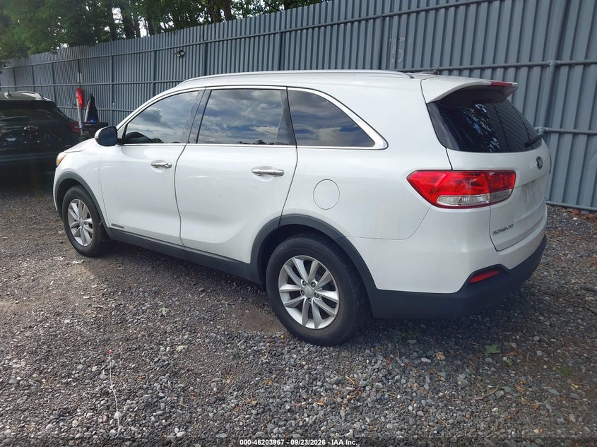 Vin: 5xypgda52hg280666, lot: 46703879, kia sorento 3.3l lx 20173