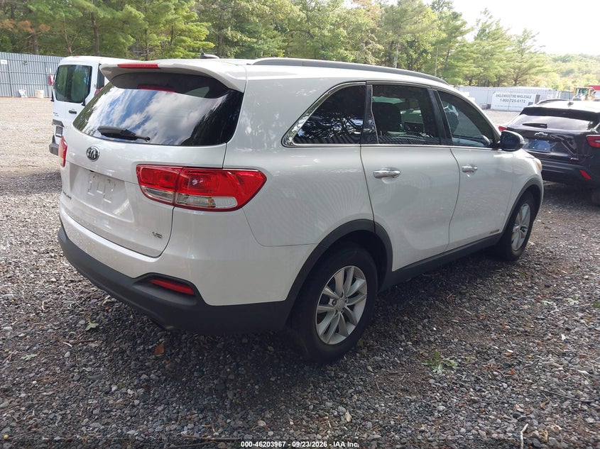 Vin: 5xypgda52hg280666, lot: 46703879, kia sorento 3.3l lx 20174