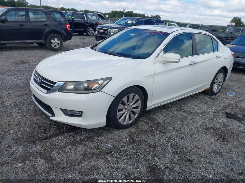 Vin: 1hgcr2f86da145461, lot: 46703882, honda accord ex-l 20132