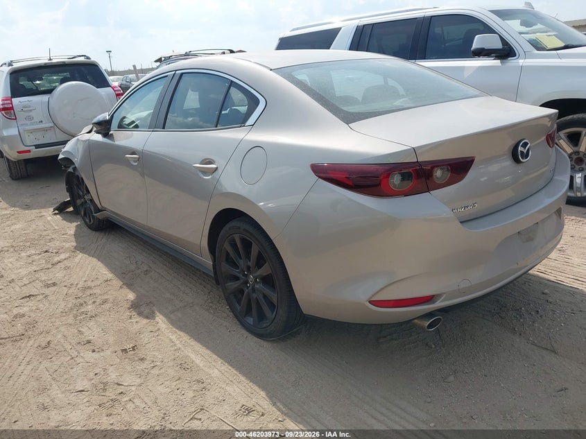 Vin: jm1bpabm2s1775309, lot: 46703885, mazda mazda3 2.5 s select sport 20253
