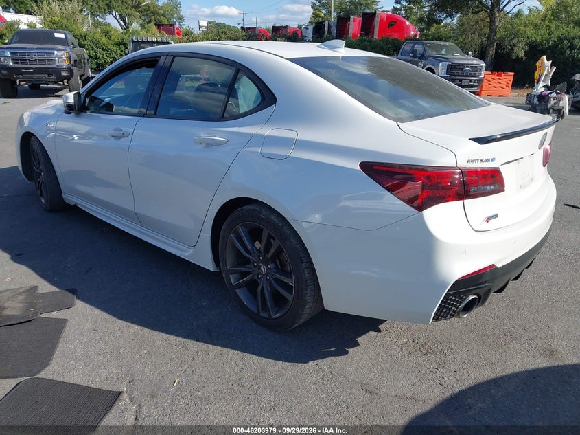 Vin: 19uub1f68la001314, lot: 46703891, acura tlx a-spec/a-spec w/red leather 20203