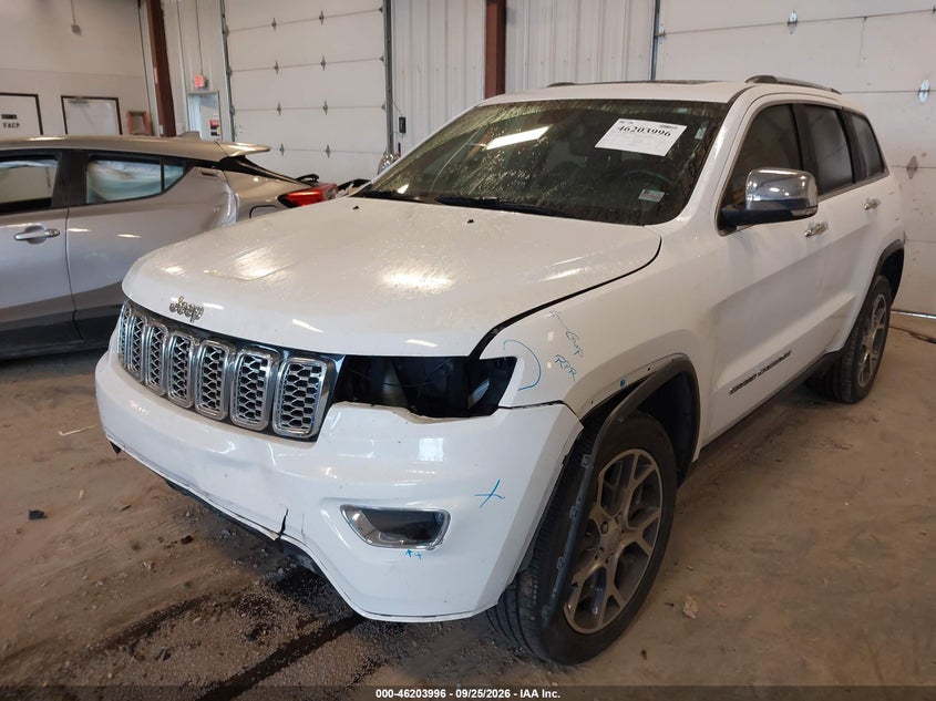 Vin: 1c4rjfbg9mc569502, lot: 46703908, jeep grand cherokee limited 4x4 20212