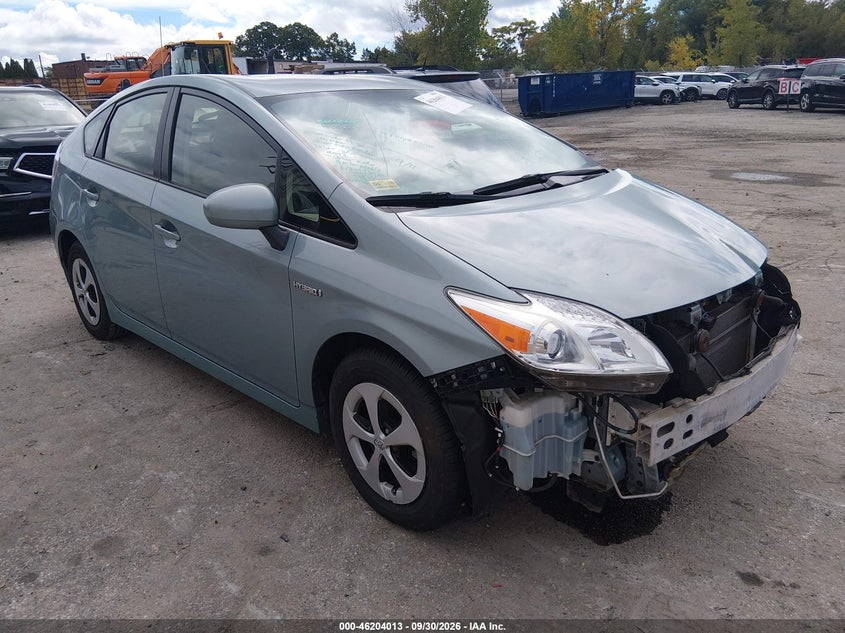 Vin: jtdkn3du6e1785182, lot: 46703925, toyota prius two 20141