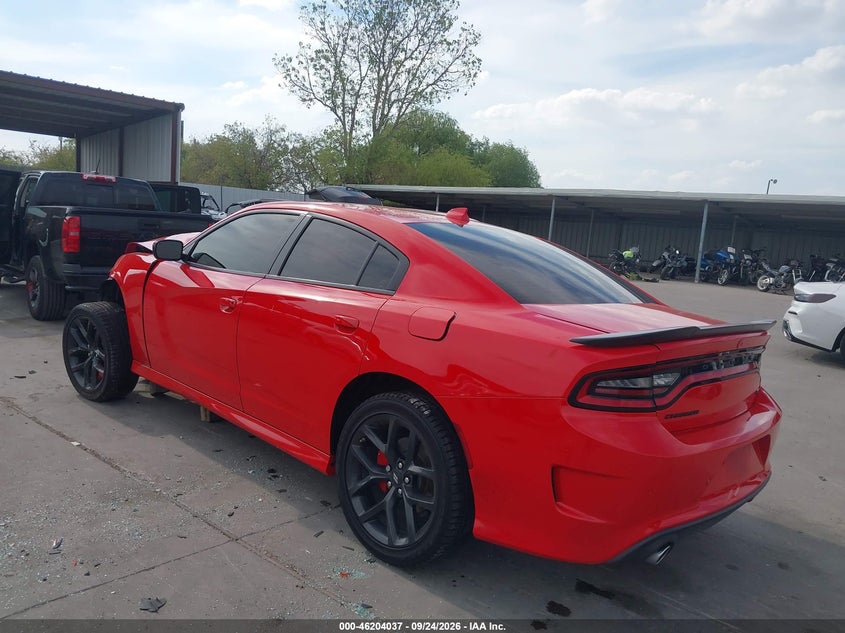 Vin: 2c3cdxhg7nh138816, lot: 46703949, dodge charger gt rwd 20223
