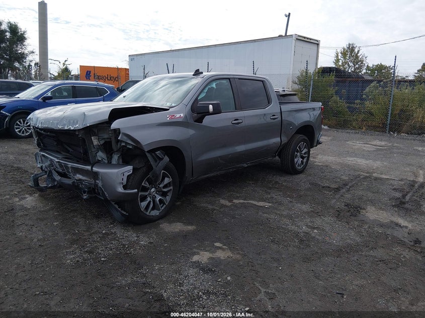 2020 Chevrolet Silverado 1500 4Wd Short Bed Rst, Удар спереди, IAAI, VIN 3GCUYEED5LG344989 — фото 2