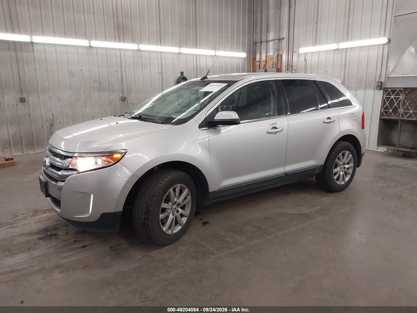Vin: 2fmdk4kc8cba81838, lot: 46703996, ford edge limited 20122