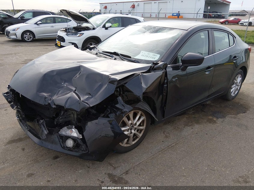 Vin: 3mzbm1w72fm236935, lot: 46704015, mazda mazda3 i grand touring 20152
