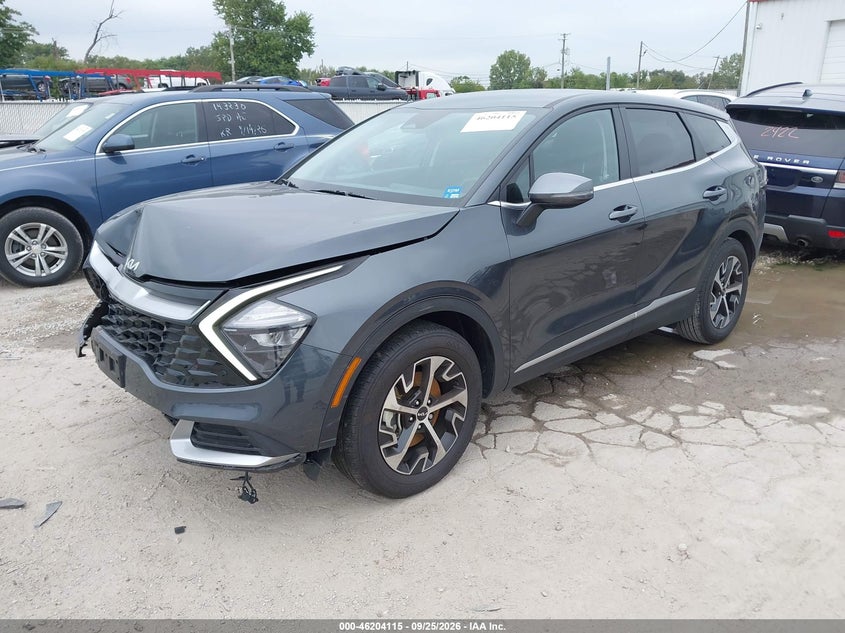 Vin: 5xyk33af5pg136505, lot: 46704028, kia sportage ex 20232