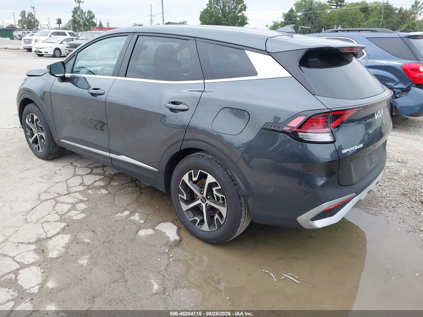 Vin: 5xyk33af5pg136505, lot: 46704028, kia sportage ex 20233