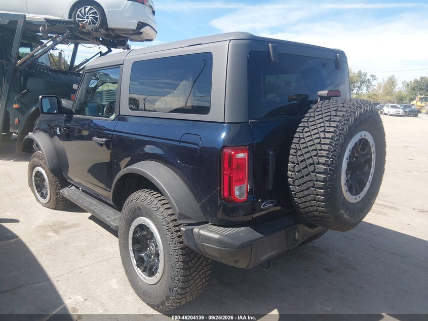 Vin: 1fmde5cp2mla67630, lot: 46704051, ford bronco black diamond 20213