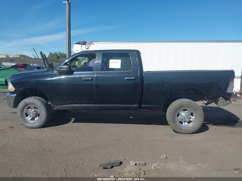 RAM 2500 2012 VIN 3C6TD5CT7CG115027