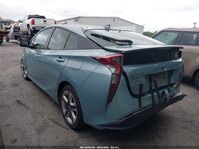 Vin: jtdkarfu3g3512414, lot: 46704067, toyota prius three touring 20163