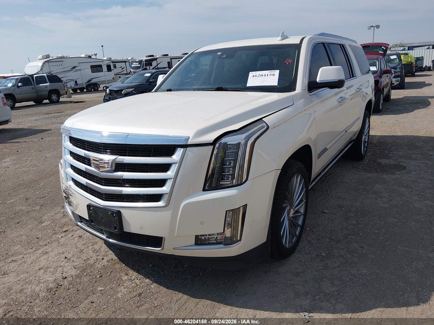 Vin: 1gys4tkj7fr701217, lot: 46704070, cadillac escalade esv premium 20152