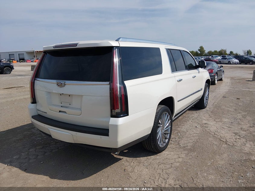 Vin: 1gys4tkj7fr701217, lot: 46704070, cadillac escalade esv premium 20154