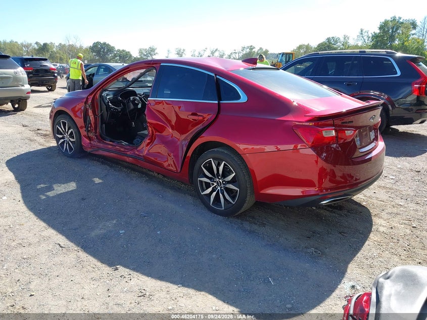 Vin: 1g1zg5st2rf245327, lot: 46704086, chevrolet malibu fwd rs 20243