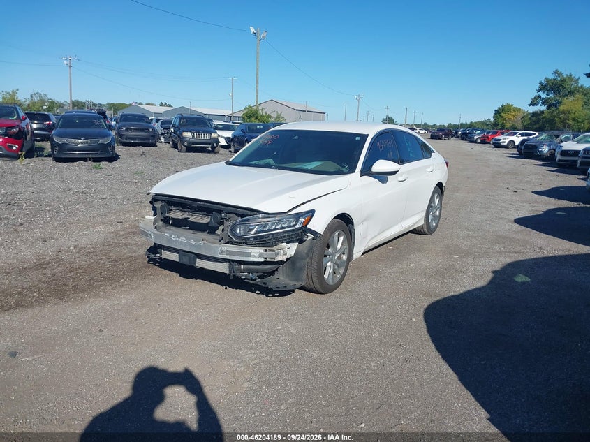 Vin: 1hgcv1f15ja103674, lot: 46704100, honda accord lx 20182