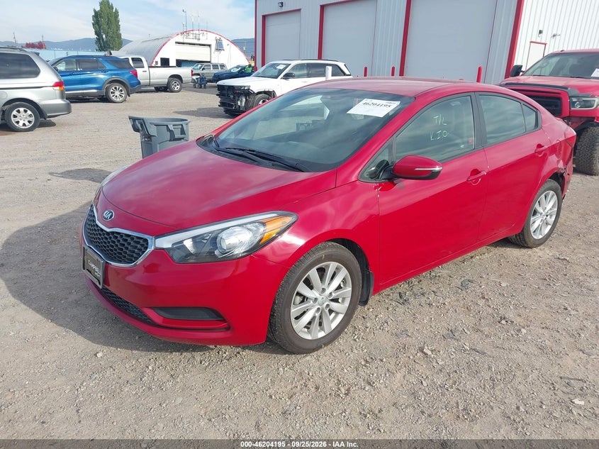 Vin: knafx4a65g5577844, lot: 46704107, kia forte lx 20162