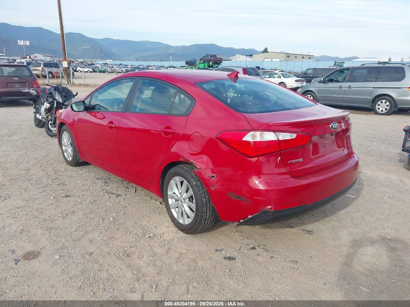 Vin: knafx4a65g5577844, lot: 46704107, kia forte lx 20163
