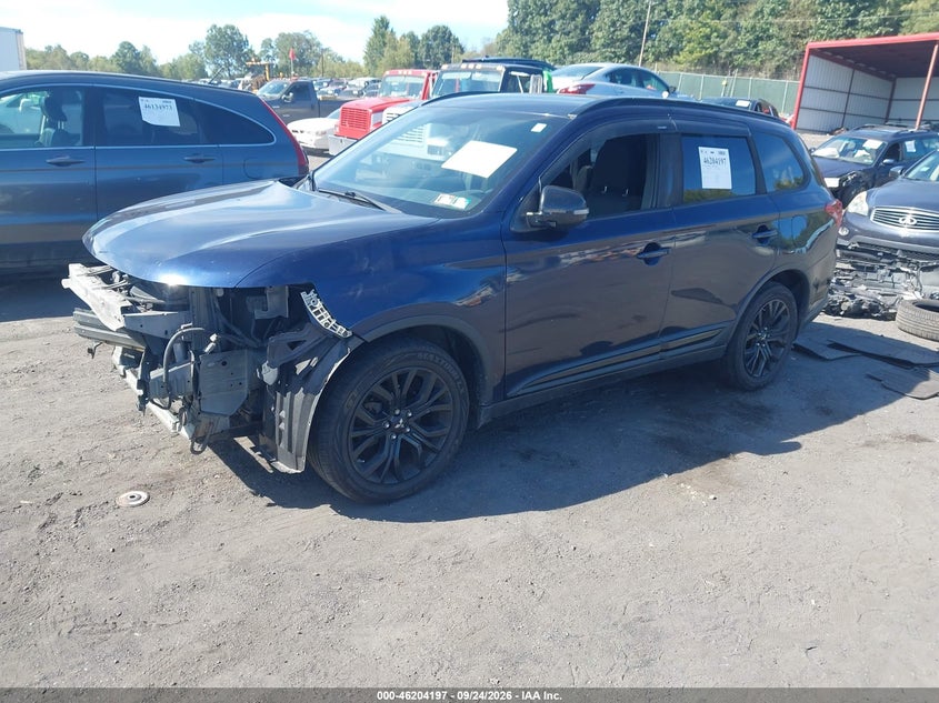Vin: ja4az3a31jz019278, lot: 46704108, mitsubishi outlander le 20182