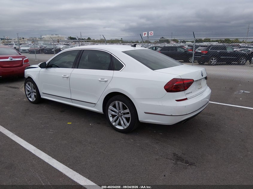 Vin: 1vwgt7a38hc048201, lot: 46704120, volkswagen passat 1.8t se 20173