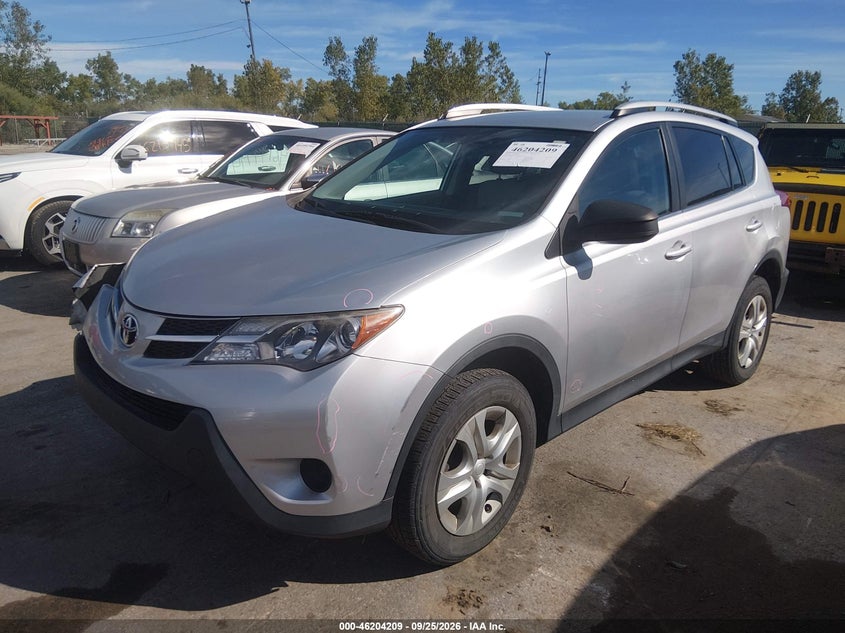 Vin: 2t3bfrev7dw094332, lot: 46704121, toyota rav4 le 20132