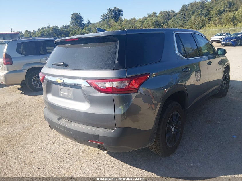 Vin: 1gnerfkw0lj252501, lot: 46704131, chevrolet traverse fwd ls 20204