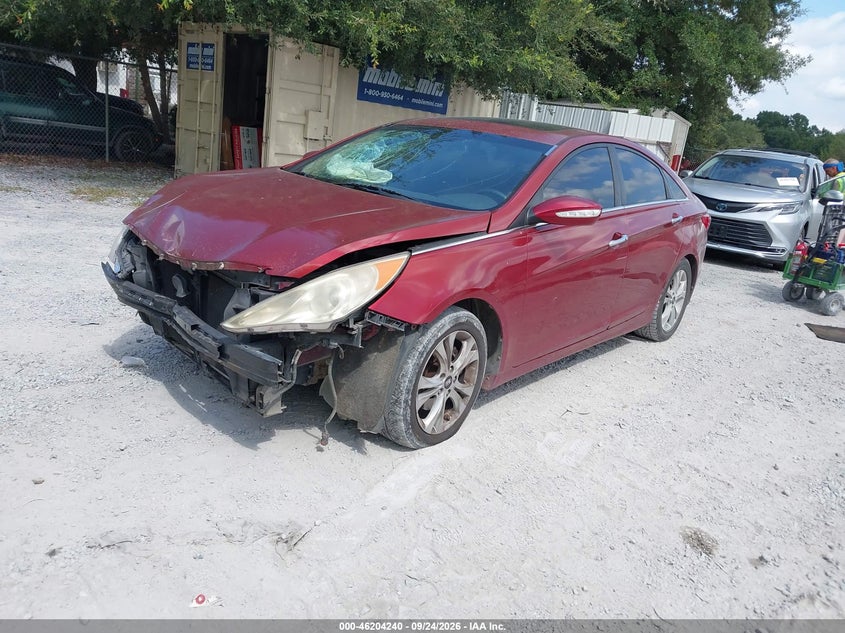 Vin: 5npec4acxbh225755, lot: 46704152, hyundai sonata limited 20112