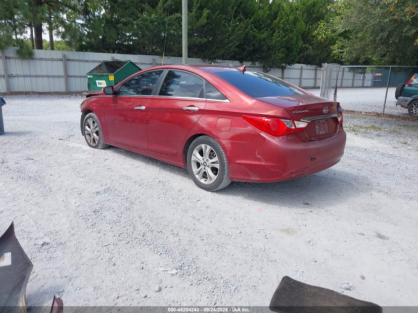 Vin: 5npec4acxbh225755, lot: 46704152, hyundai sonata limited 20113
