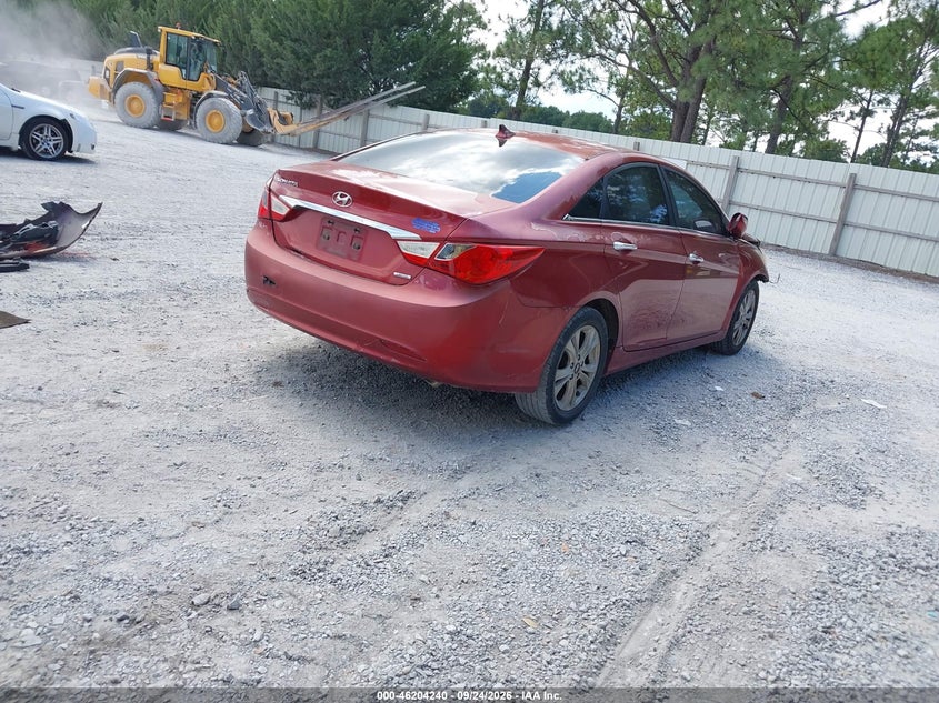 Vin: 5npec4acxbh225755, lot: 46704152, hyundai sonata limited 20114