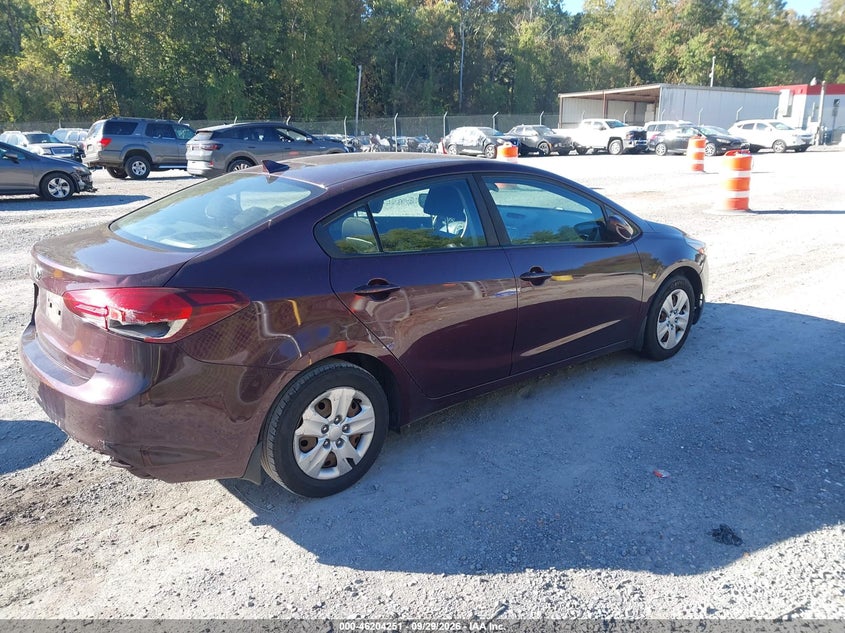 Vin: 3kpfk4a78je167352, lot: 46704163, kia forte lx 20184