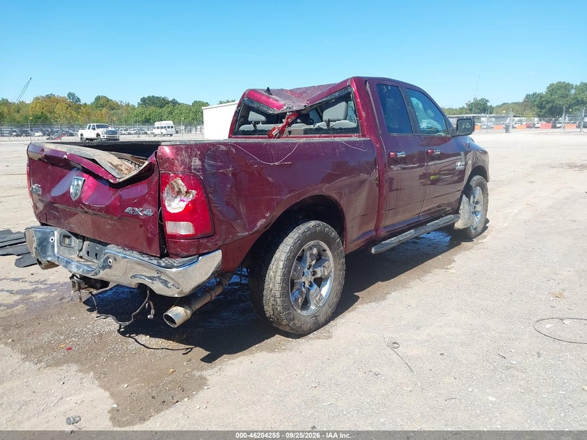 Vin: 1c6rr7gt8js106764, lot: 46704167, ram 1500 big horn  4x4 6'4 box 20184