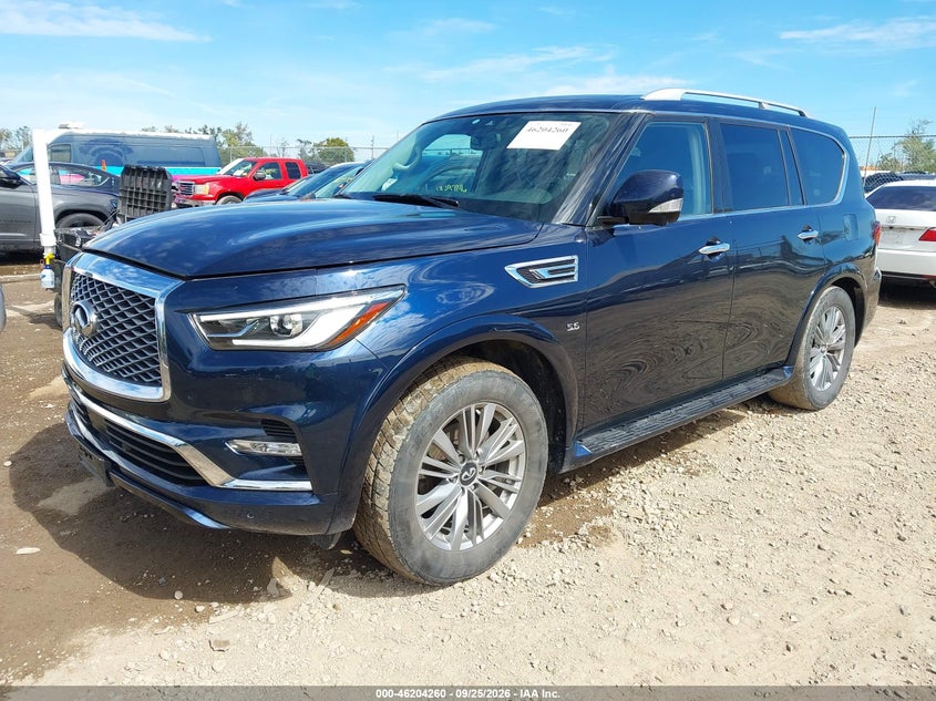Vin: jn8az2ne9k9235462, lot: 46704172, infiniti qx80 limited/luxe 20192