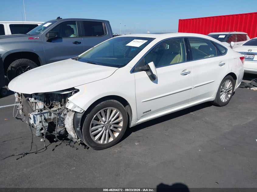 Vin: 4t1bd1eb1fu044700, lot: 46704183, toyota avalon hybrid limited 20152
