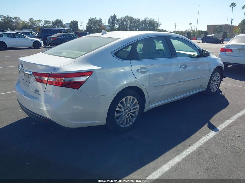 Vin: 4t1bd1eb1fu044700, lot: 46704183, toyota avalon hybrid limited 20154