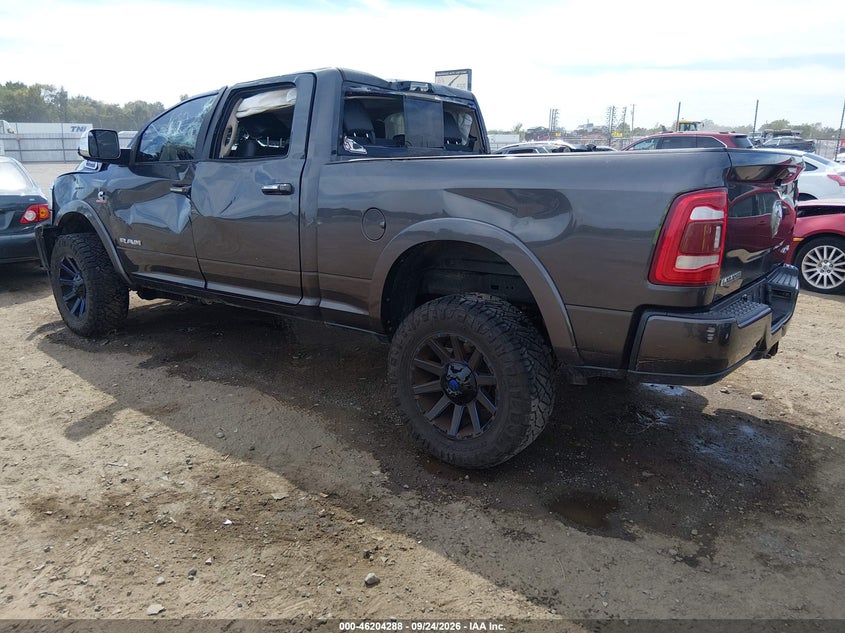 Vin: 3c6ur5fl8ng281223, lot: 46704200, ram 2500 laramie  4x4 6'4 box 20223