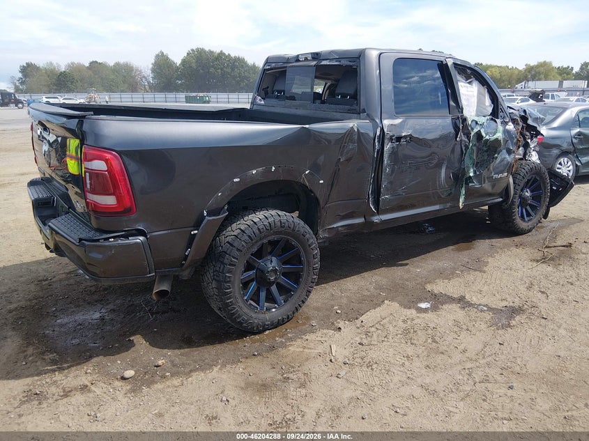 Vin: 3c6ur5fl8ng281223, lot: 46704200, ram 2500 laramie  4x4 6'4 box 20224