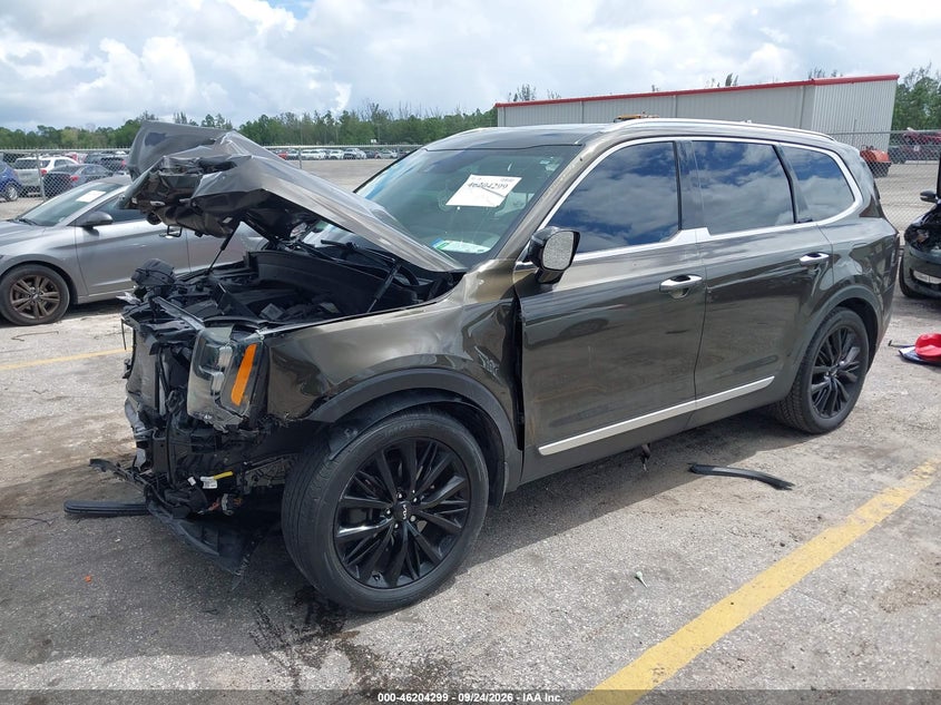 Vin: 5xyp54hc0ng317509, lot: 46704211, kia telluride sx 20222