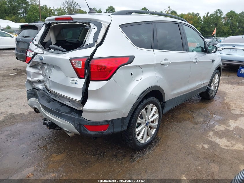 Vin: 1fmcu9hd1kuc51842, lot: 46704213, ford escape sel 20194